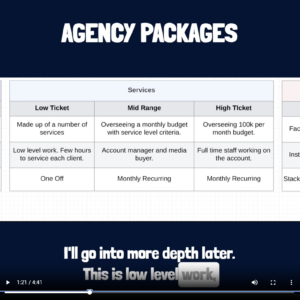 Agency Packages
